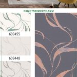 کاغذ یواری راش سری 609417 609424 609431 609448 609455