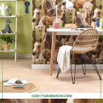 کاغذ دیواری راش 293104