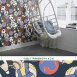 کاغذ دیواری راش 502947