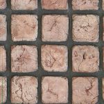 آجرکف 10 در 10 رستیک کرم قهوه ای