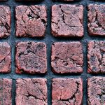 آجرکف 10 در 10 رستیک قرمز