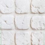 آجر کف سفید با بندکشی سفید