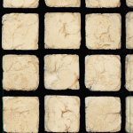 آجرکف 10 در 10 رستیک کرم