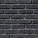 آجرنما رستیک مشکی سری شنی