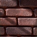 آجرنما رستیک قرمز مشکی سری شنی