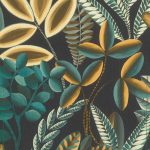 کاغذ دیواری راش با طراحی شیک و مدرن و تنوع رنگی مناسب برایدکوراسیون داخلی