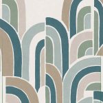 کاغذ دیواری راش با طراحی شیک و مدرن و تنوع رنگی مناسب برایدکوراسیون داخلی