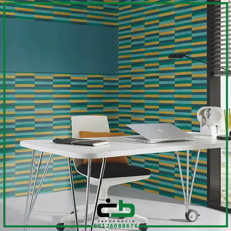 کاغذ ديواري راش طرح colorful-leather - Image 3