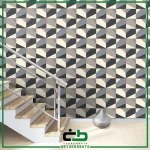 کاغذ ديواري راش طرح graphic-leather - Image 2