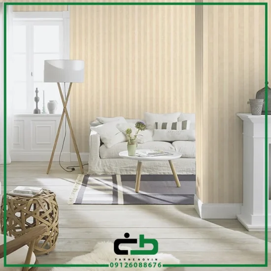 کاغذ ديواري راش طرح smooth-stripes - Image 3