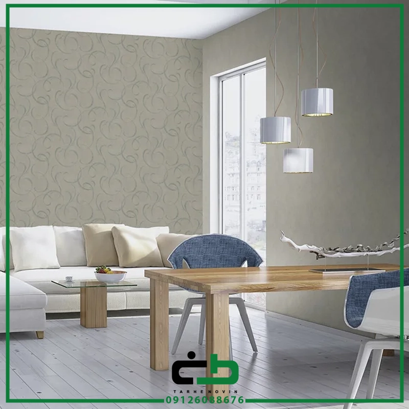 کاغذ ديواري راش طرح vintage-tendril - Image 8