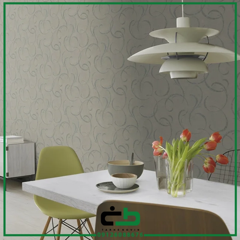 کاغذ ديواري راش طرح vintage-tendril - Image 9