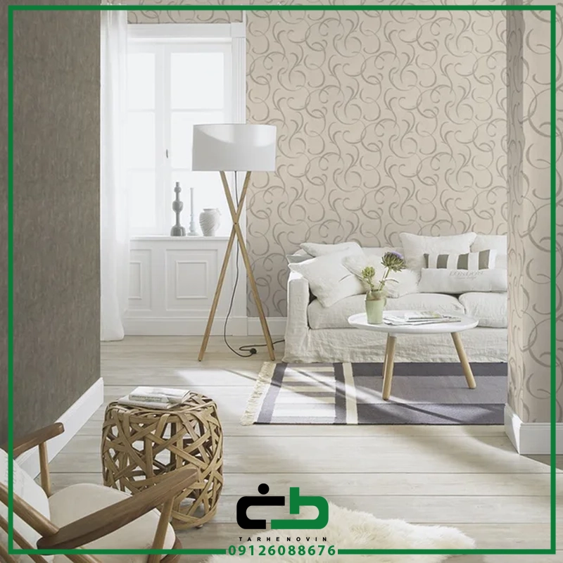 کاغذ ديواري راش طرح vintage-tendril - Image 15