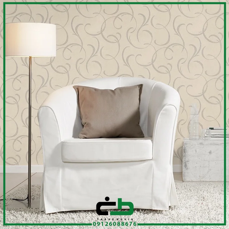 کاغذ ديواري راش طرح vintage-tendril - Image 16