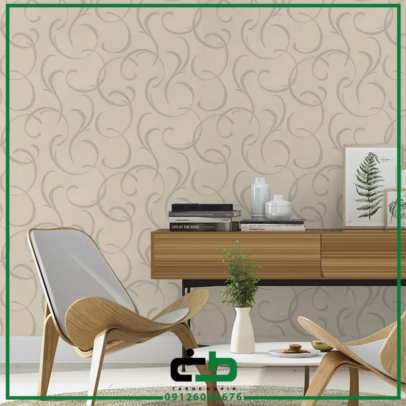 کاغذ ديواري راش طرح vintage-tendril - Image 17