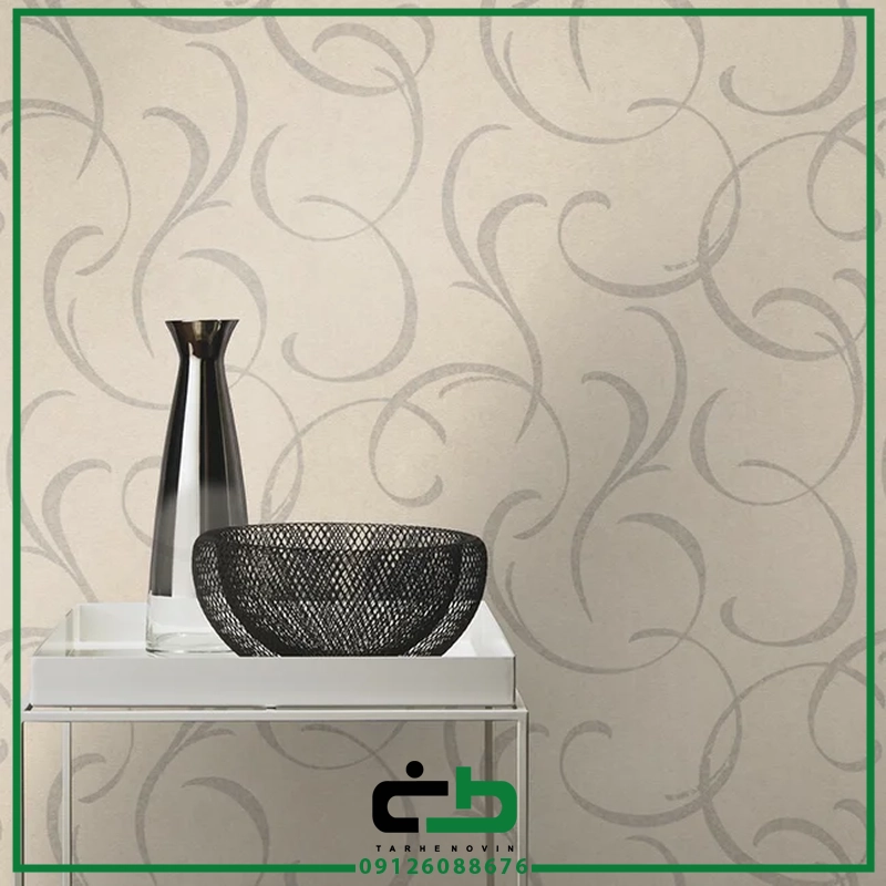 کاغذ ديواري راش طرح vintage-tendril - Image 18