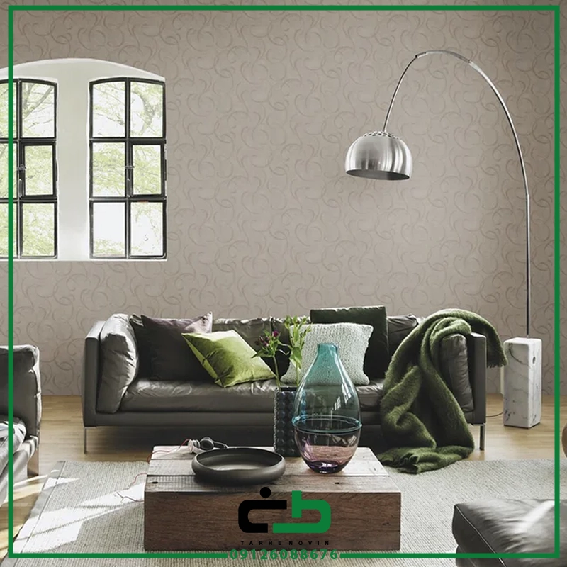 کاغذ ديواري راش طرح vintage-tendril - Image 20