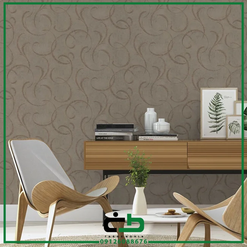 کاغذ ديواري راش طرح vintage-tendril - Image 21