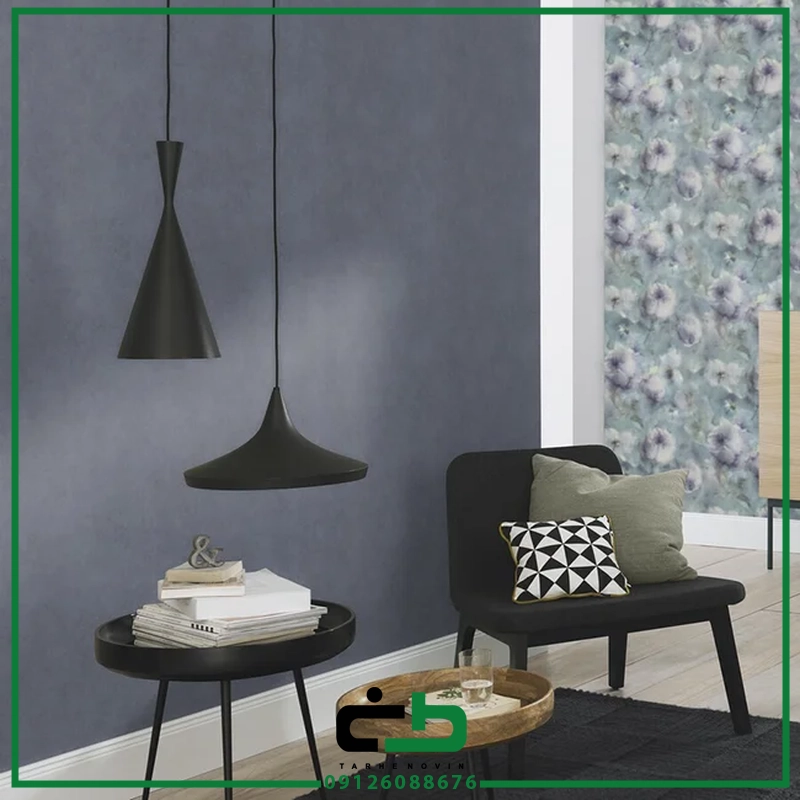 کاغذ ديواري راش طرح watercolor-flowers - Image 2