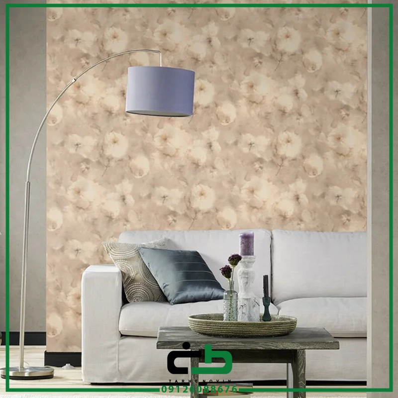 کاغذ ديواري راش طرح watercolor-flowers - Image 9