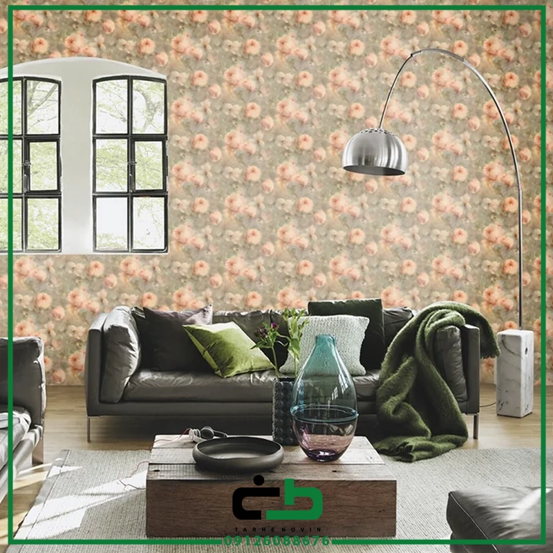 کاغذ ديواري راش طرح watercolor-flowers - Image 18