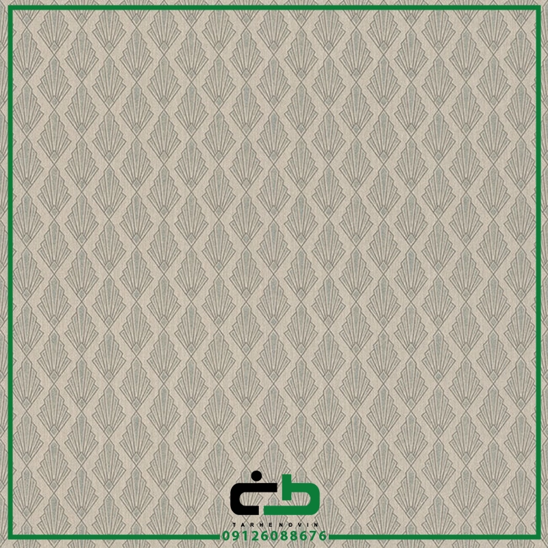 کاغذ ديواري راش تکستايل طرح vintage - Image 4