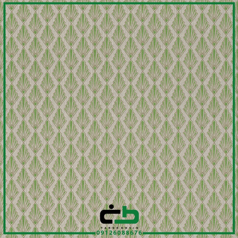 کاغذ ديواري راش تکستايل طرح vintage - Image 5