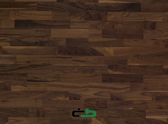 121-Walnut Rustic 3strip BF پارکت چوبی Walnut Rustic 3strip BF