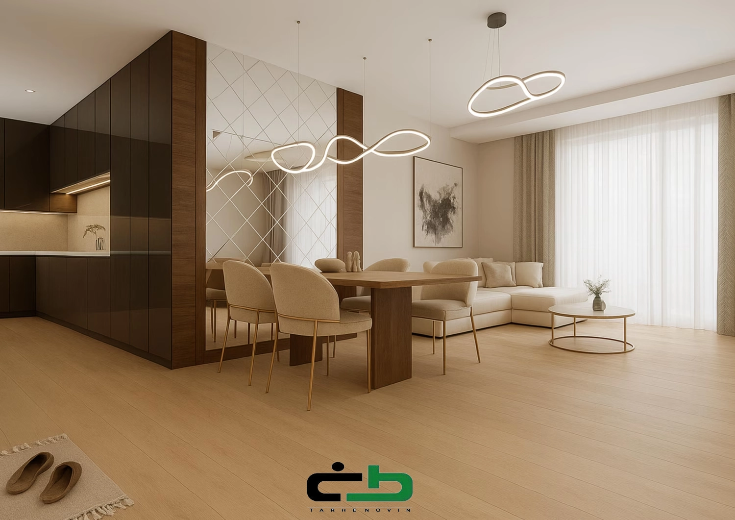 4509 کفپوش ضدآب NOVOCORE- Eternal Oak-7037