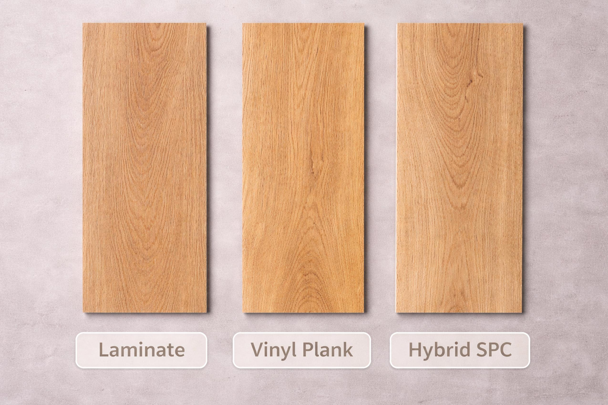 مقایسه کفپوش SPC با لمینت، پارکت و سرامیک
